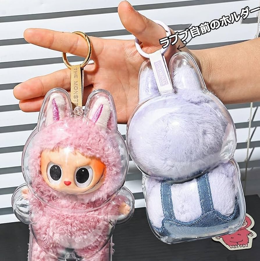 ラブブ　保護ケース　クリアケース　6点セット 楽天市場】【ランキング1位】LABUBU ケース ラブブ カバー